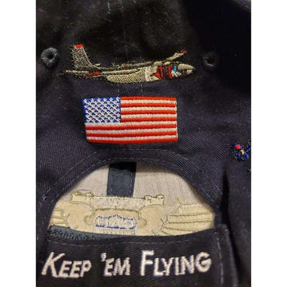 Ghost Squadron Commemorative Air Force Bomber Command Adjust Cap Hat Embroidered - Picture 7 of 8